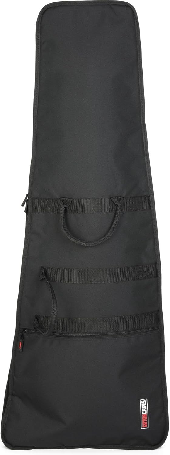 Gator Economy Gig Bag - Offset-body Electric Guitar + Gator Economy Gig Bag - Electric Bass Guitar Value Bundle