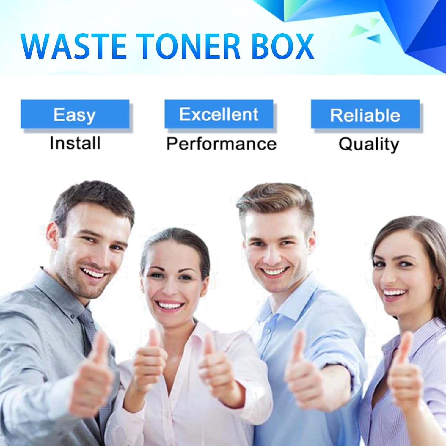 WB-P08 ACDN0Y1 Copier Waste Toner Box Replacement for Konica Minolta,Compatible with Bizhub C3300i C3320i C3350i C4000i C4050i Printer 3-Pack