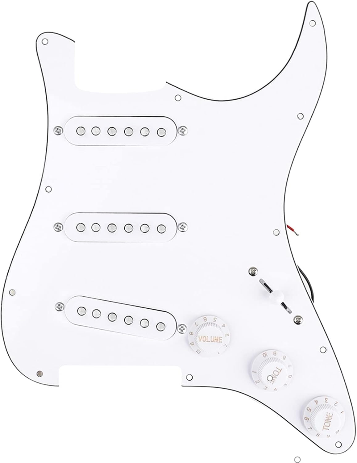 DIY Electric Guitar Kit Guitar Kit 6 String 22 Frets Basswood Body Neck Electric Guitar Musical Instrument Build Set for Beginners