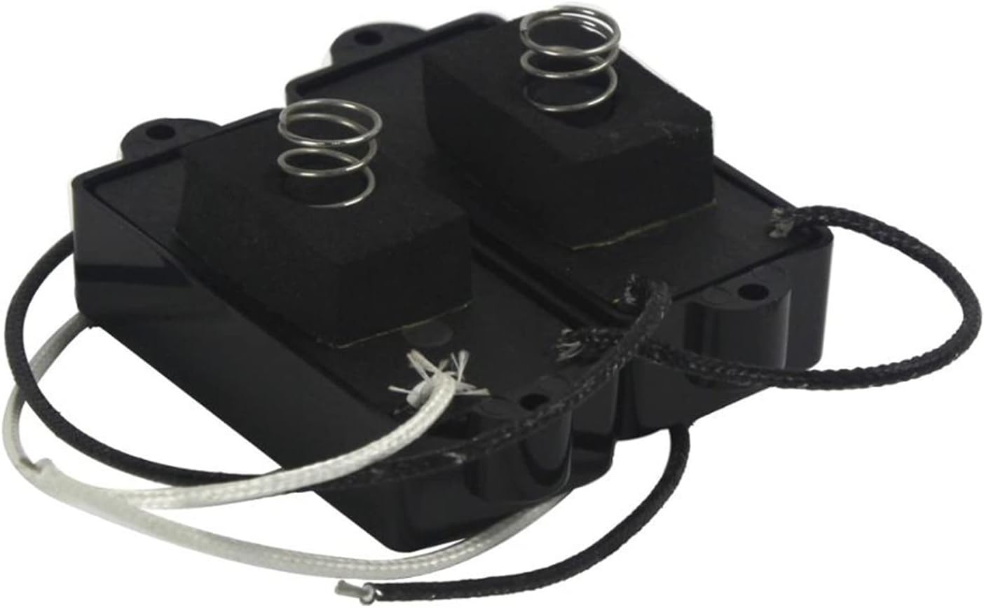 4 String Bass Pickup Set Noiseless Alnico 5 Bass Pickup Black for Precision PB Bass Humbucker Guitar Pickup