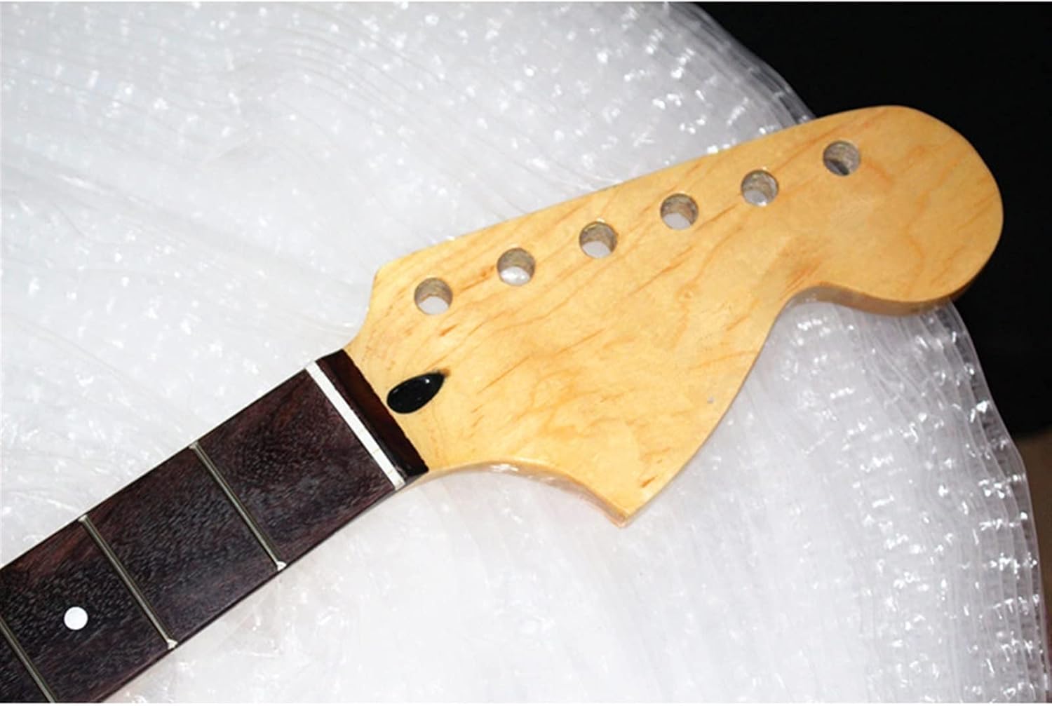 21 22 Frets Big Headstock Maple Electric Guitar Neck Rosewood Fretboard Guitar Accessories Unfinished Guitar Neck (Color : 21frets)