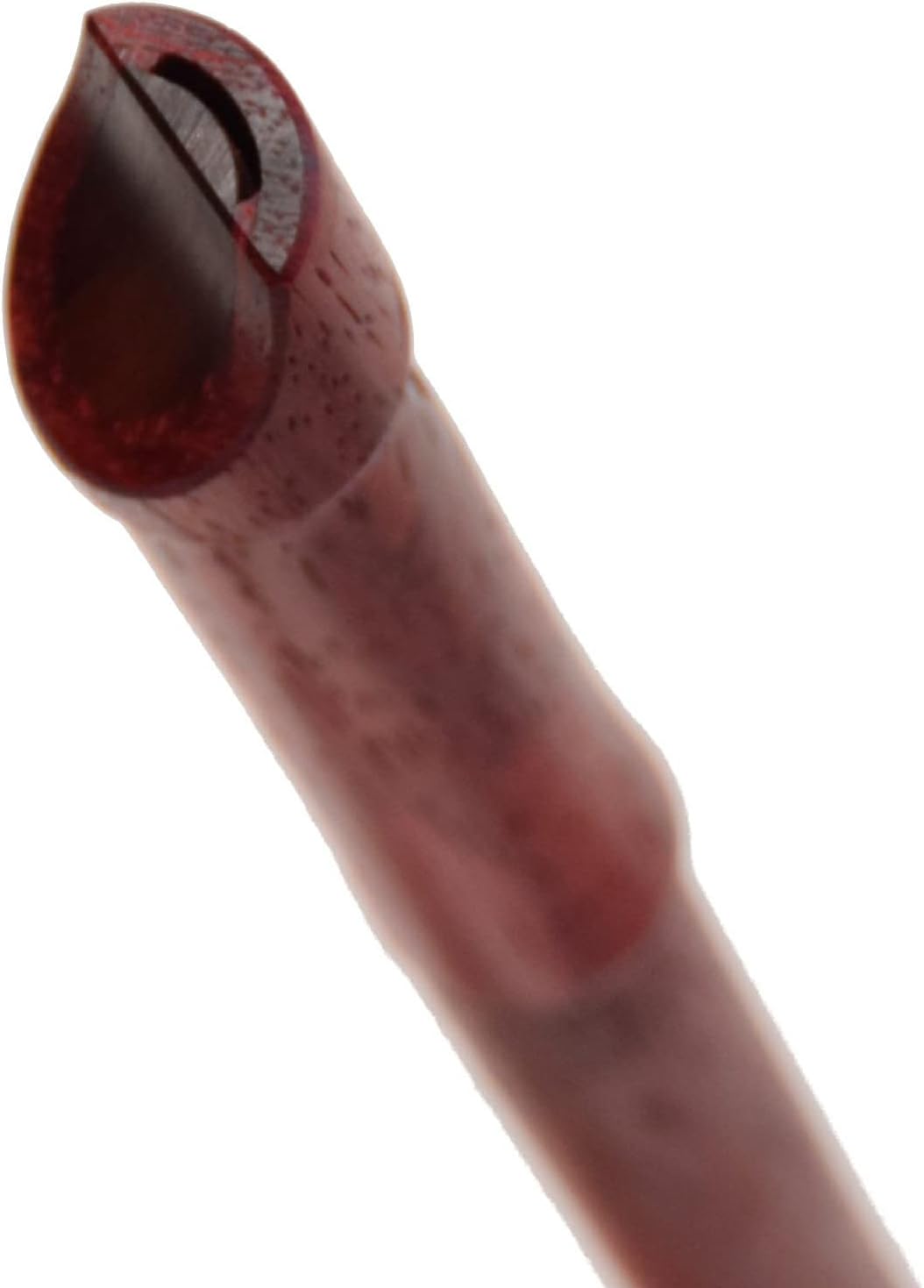 Wooden Whistle iVolga PCC-02 key of C Great Sound Hand Carved Padouk Flute Folk Wind Music Instrument Woodwind Handmade Brown, Brown wood