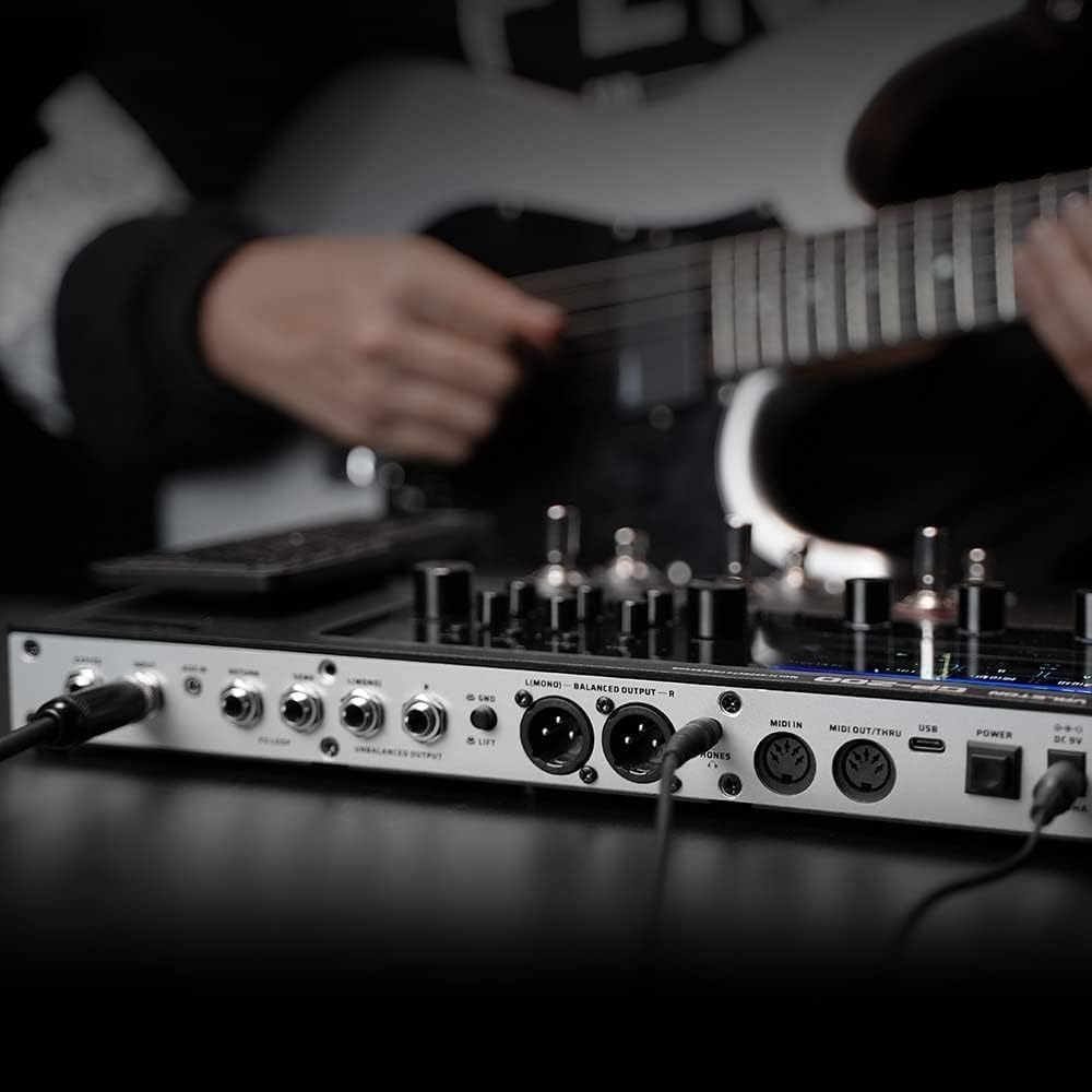 VALETON GP-200 - HD modeling Multieffect and USB Audio interface, Black