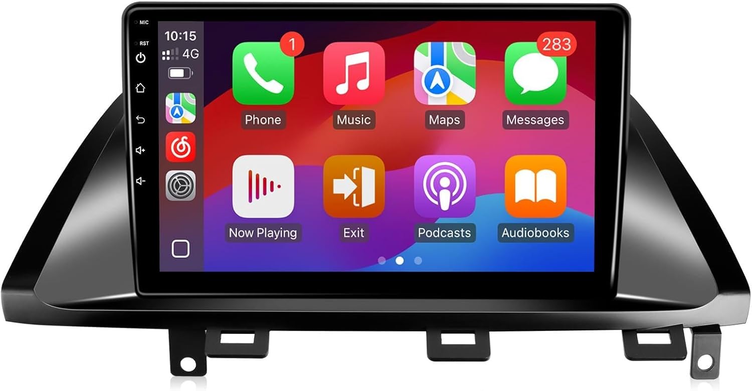 Leadfan Car Radio for Honda Odyssey 2005 2006 2007 2008 2009 2010 with Carplay Android Auto, 10.1inch Screen Car Radio for Odyssey GPS Navigation WiFi BT FM RDS Backup Camera