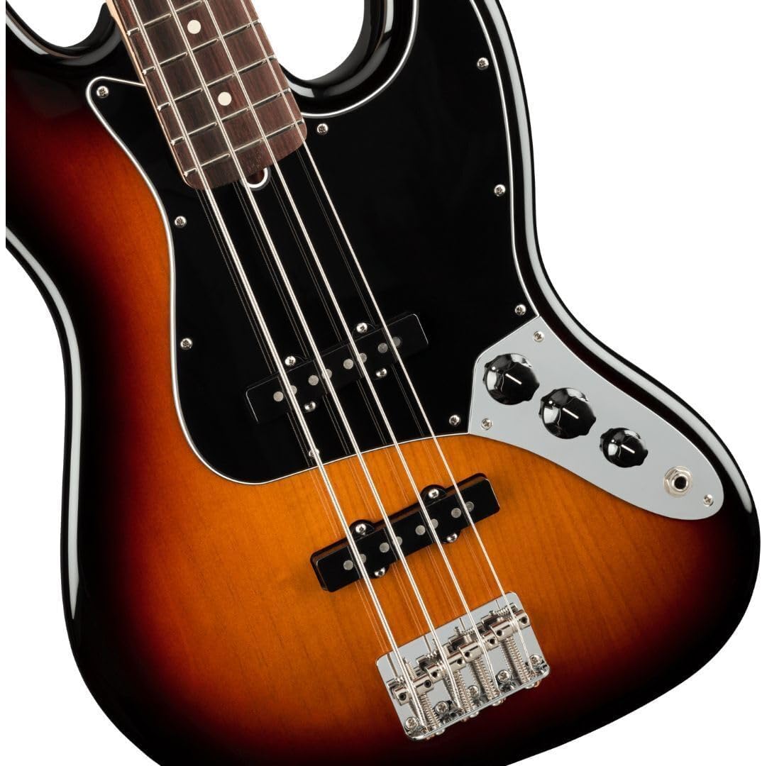 Fender American Performer Jazz Bass, 3-Color Sunburst, Rosewood Fingerboard