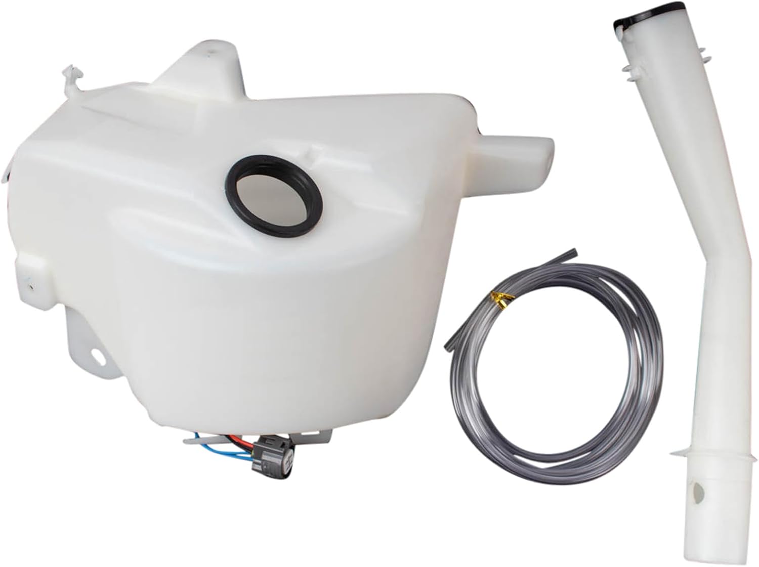 TRQ Windshield Washer Reservoir Assembly Washer Pump Level Sensor Compatible with 2001-2007 Toyota Sequoia