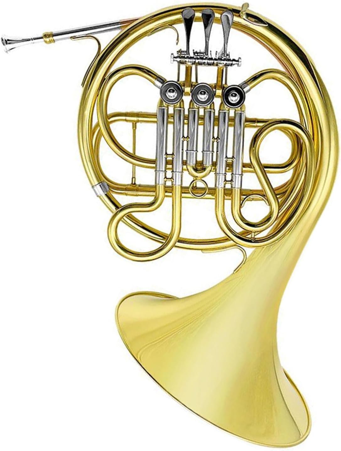 Professional 3 key single row F key French horn beginner practicey brass instruments