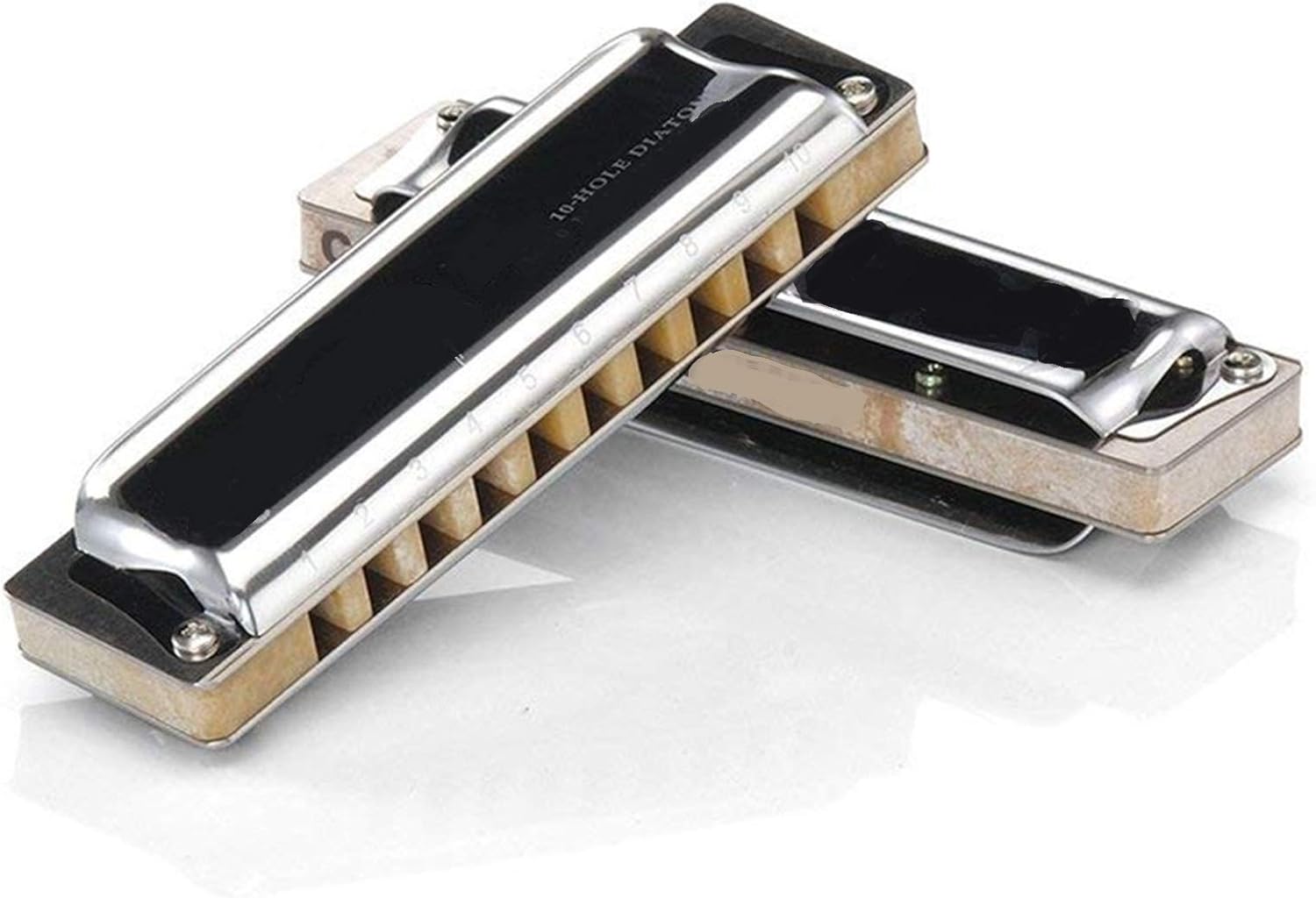 Harmonica M20 Diatonic Harmonica 10 Holes 20 Notes Blues Harp Key of C D Professional Musical Instruments (Color : Key of EB)