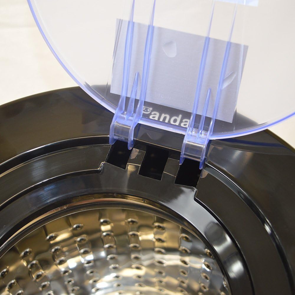 Panda 3200 RPM Portable Spin Dryer – 22lbs Capacity, Stainless Steel Drum & Outer Case, 110V – Stylish Silver Finish