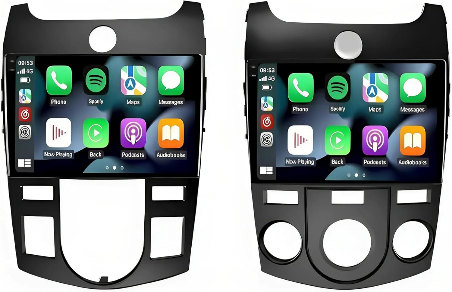 Android 13 Car Radio Compatible with Kia Cerato Forte 2009-2013 Stereo Replacement Head Unit 10.4 Inch IPS Carplay Android Auto Navigation Multimedia Play WiFi Bluetooth