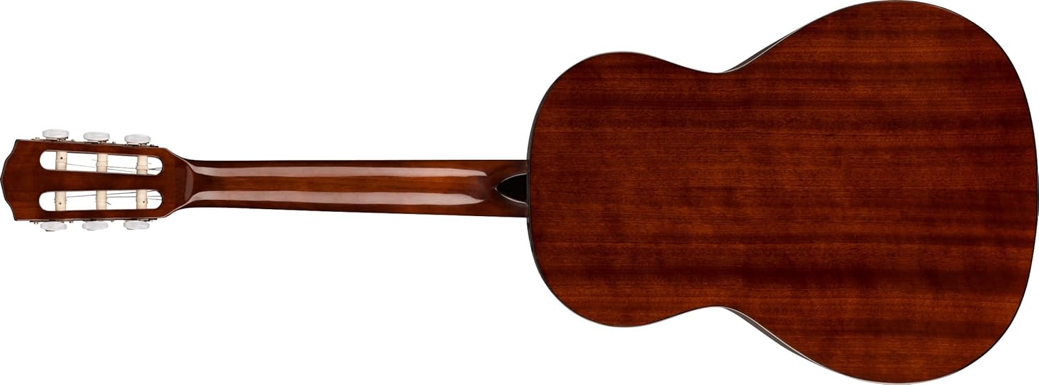 Fender FA-15N 3/4 Scale Nylon String Acoustic Guitar, Natural, with Gig Bag