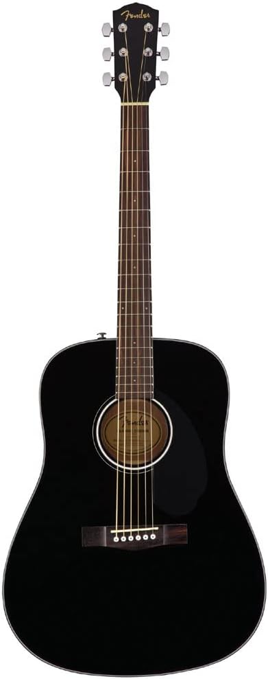 Fender CD-60SCE Acoustic-Electric Guitar - Dreadnaught Body Style - Natural Finish