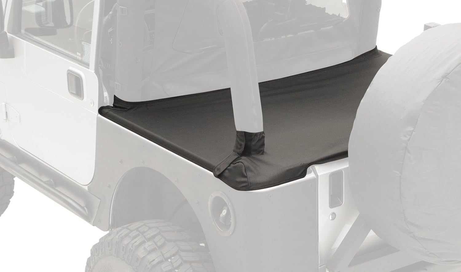 SmittyBilt TONNEAU COVER BLACK - SB761015