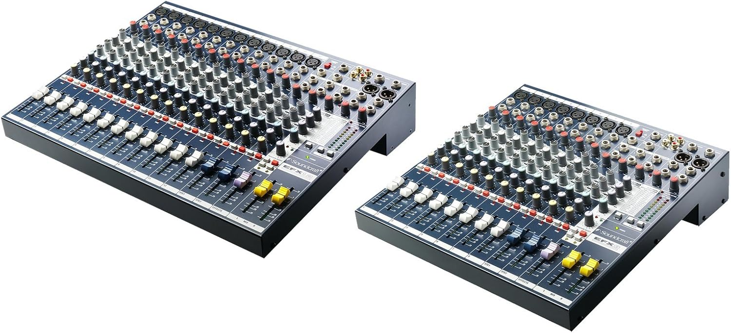 Soundcraft EFX8 8-Channel Mixer with 24-bit Lexicon Digital Effects