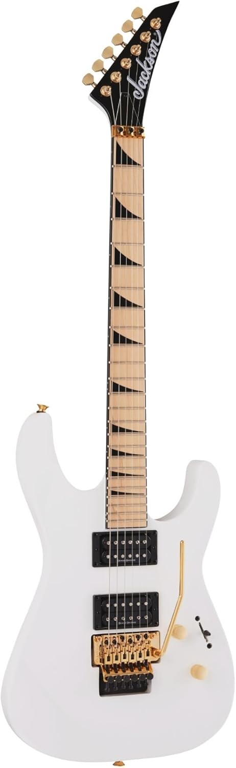 Jackson X Series Soloist SLXM DX 6-String Electric Guitar (Snow White) Bundle with Jackson Soloist Molded Case (2 Items)