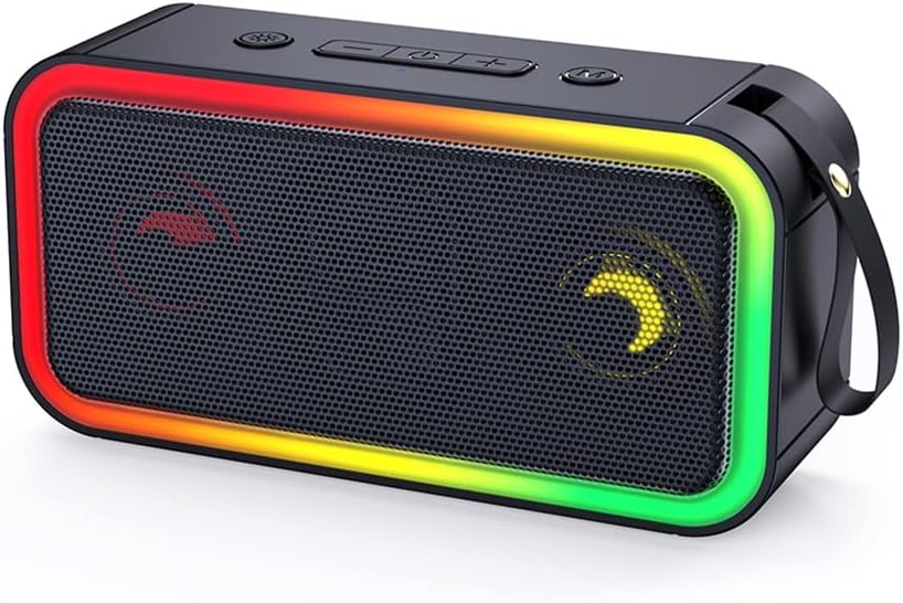 40W Output Power Speaker with Class D Amplifier Excellent Bass Performace HiFi Speaker, IPX7 Waterproof