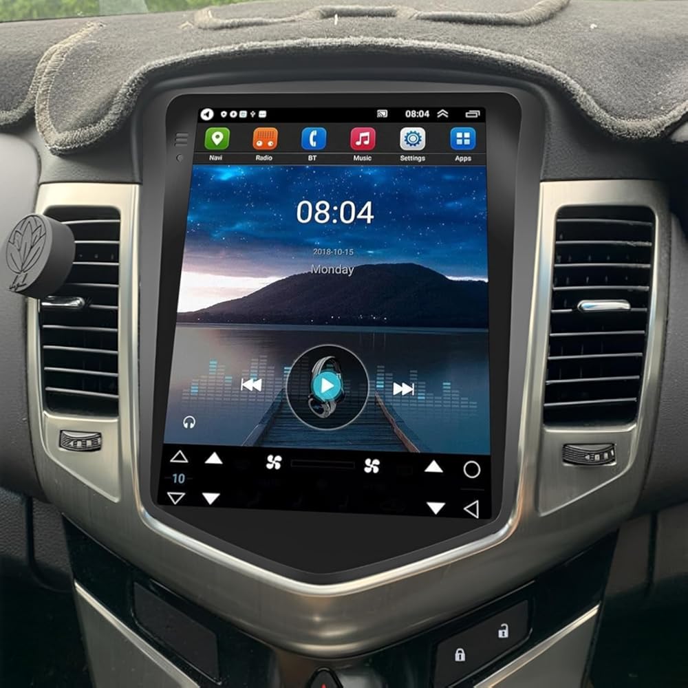 2+32G 9.7In Car Stereo for Cruze 2009-2015 w/GPS Navigation with Carplay w/Android Auto Double Din Touchscreen Car Radio Receiver Backup Camera