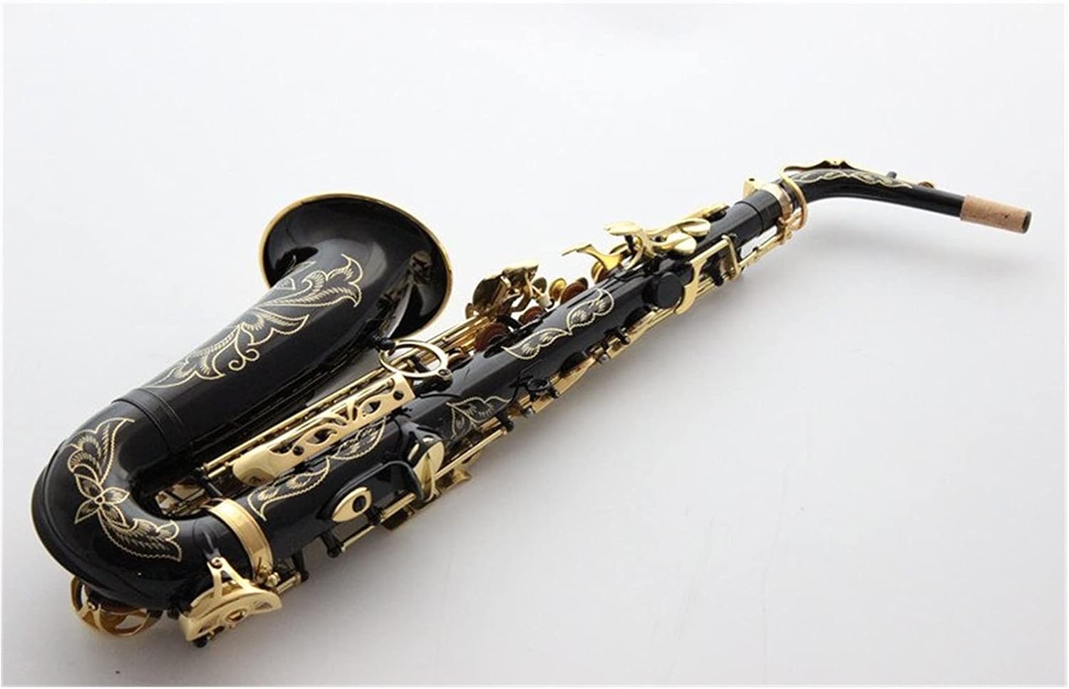 Alto Saxophone Musical Instrument Professional Saxophone Black Gold Gift Mouthpiece Box Student Saxophone