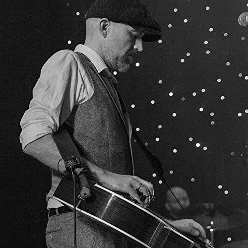 The Feather Dobro Square Neck Resonator Guitar Pickup with Flexible Micro-Gooseneck by Myers Pickups