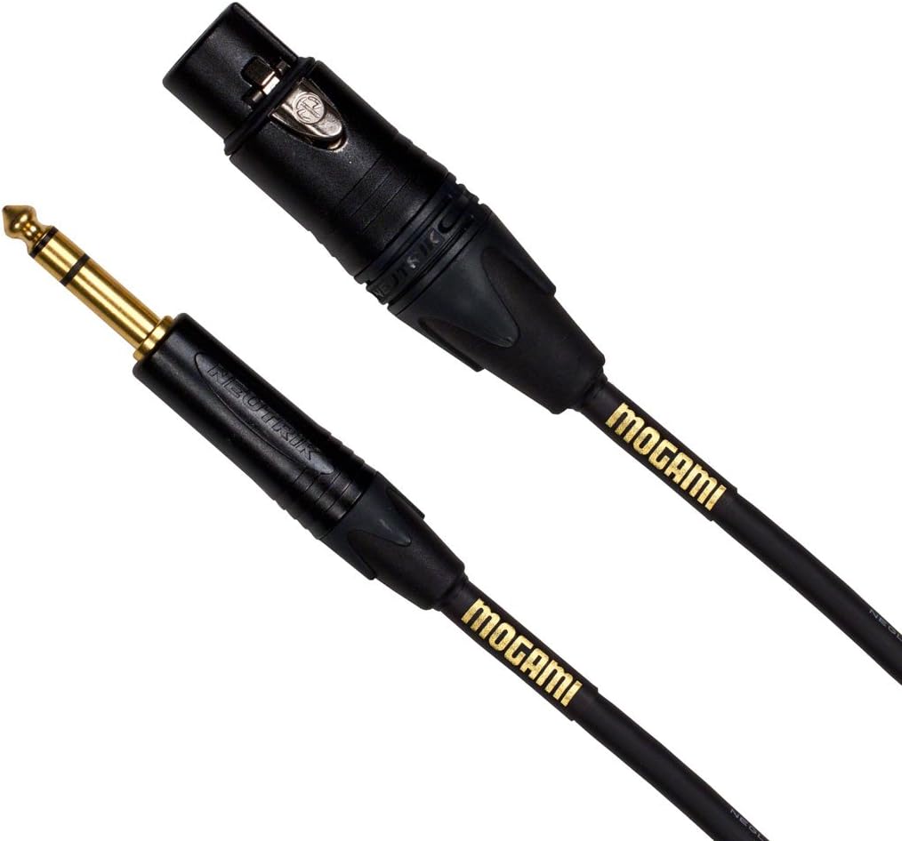 Mogami Gold-TRSXLRF-06 Balanced Quad Patch Cable 6 feet
