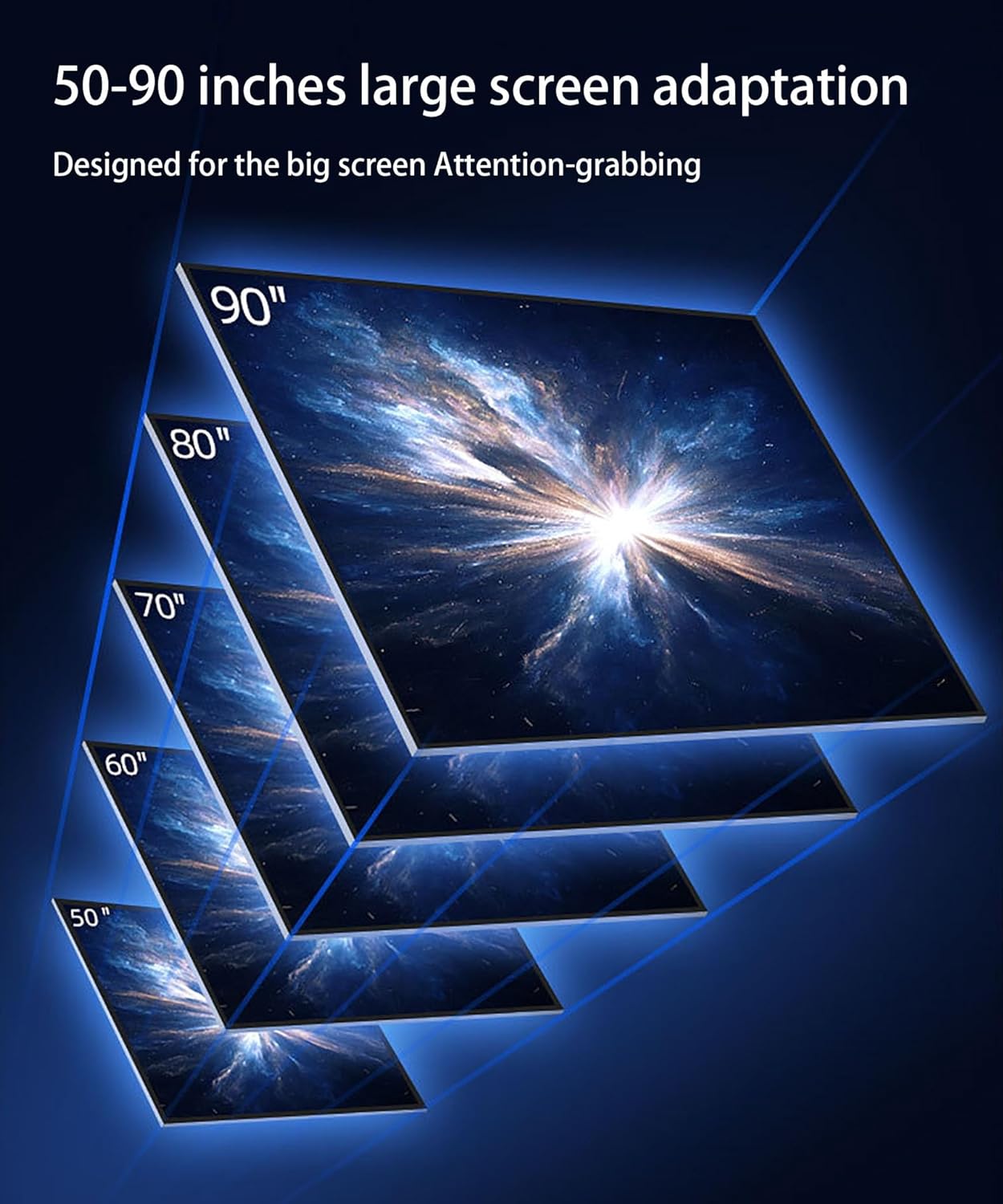 Steel Electric TV Wall Mount for 50 to 90 Inch LCD LED Plasma Screen, Above Fireplace Height Adjustable Motorized TV Pull Down Mantel Bracket