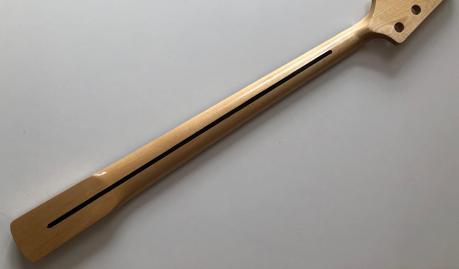 4 String Electric guitar bass neck 20fret 34inch Maple Fingerboard Block Inlay Nut 38 mm.Gloss