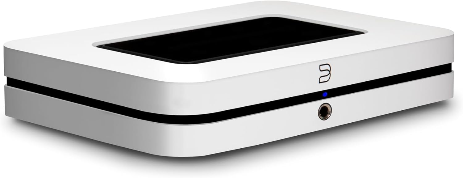 Bluesound Node Performance Multi-Room Hi-Res Wireless Music Streamer (2024 Model) - White