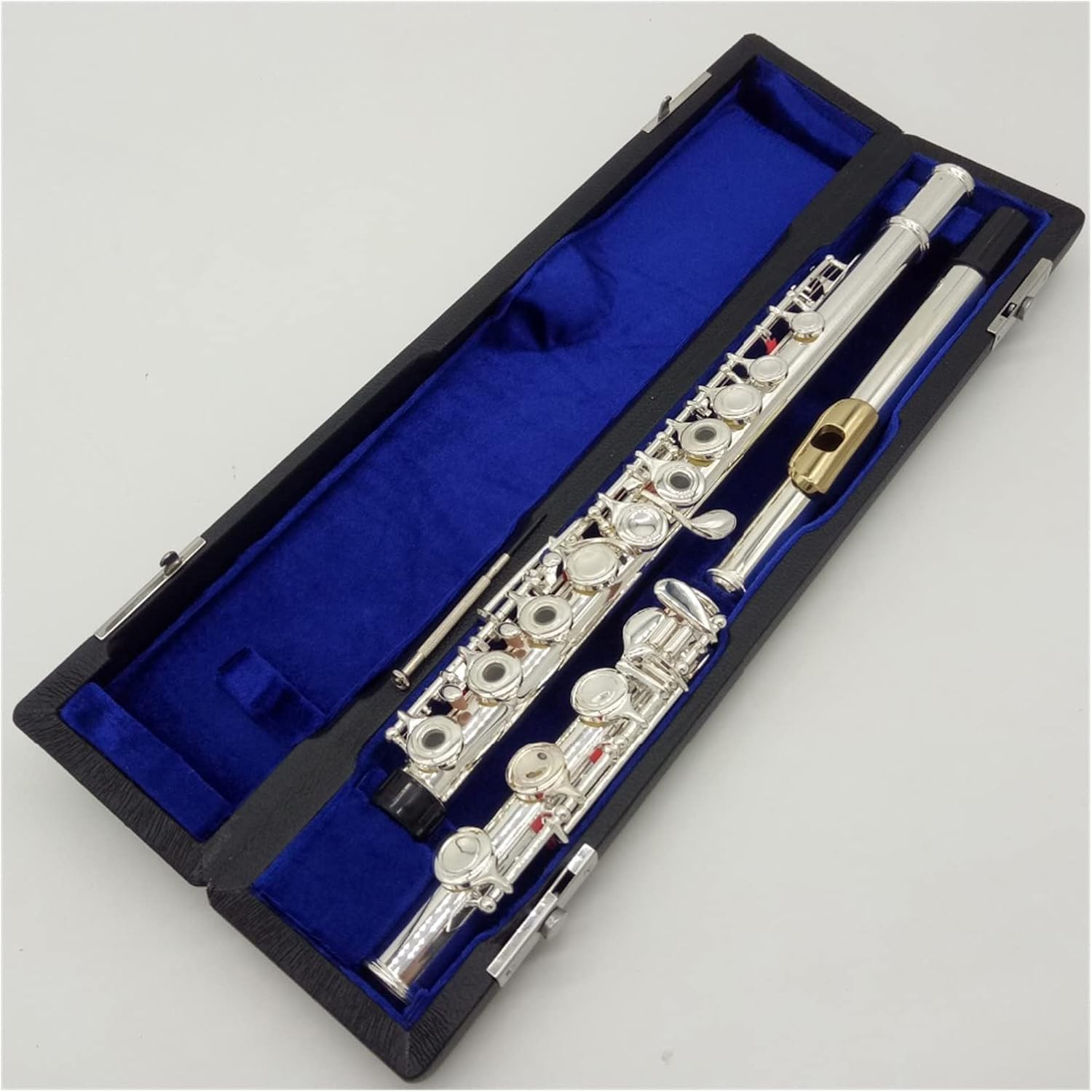 Flutes Musical Instrument Silver Plated 17 Open Holes C Tone Flute Gold Plated Lip Plate Flutes with E Mechanism Woodwind Instrument