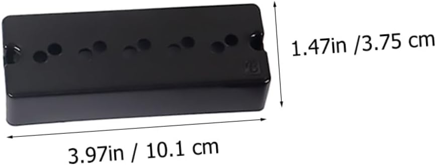 Double Layer Dot Bass Pickup Humbucker Set Professional Electric Bass Accessories Easy to Install DIY Replacement for Electric Guitar Players