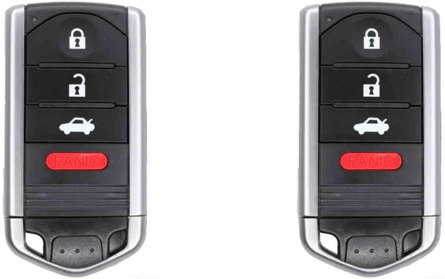 UrbanX Replacement Smart Key Fob for 2015 Acura ILX FCC KR5434760 Part Number 72147-TX6-A01 - 2 Pack