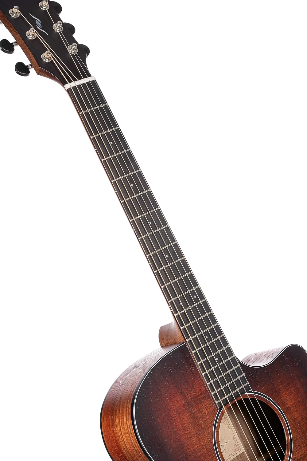 Cort Core Series GA Blackwood Acoustic-Electric Guitar, Open Pore Light Burst