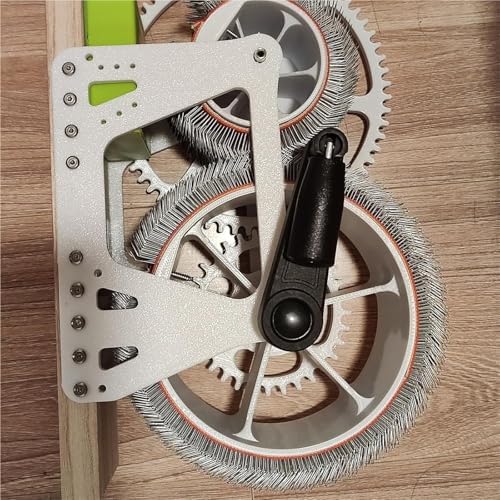 Wool Fiber Drum Carding Machine, Manual Wool Combing Machine, Sheep Fleece Drum Carder, Fast Color Mixing, Combing, Spinning, for DIY Craft Make Felt Animals, Handmade Enthusiasts