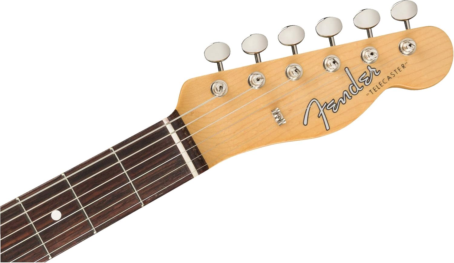 Fender Jimmy Page Mirror Telecaster Electric Guitar, White Blonde, Rosewood Fingerboard