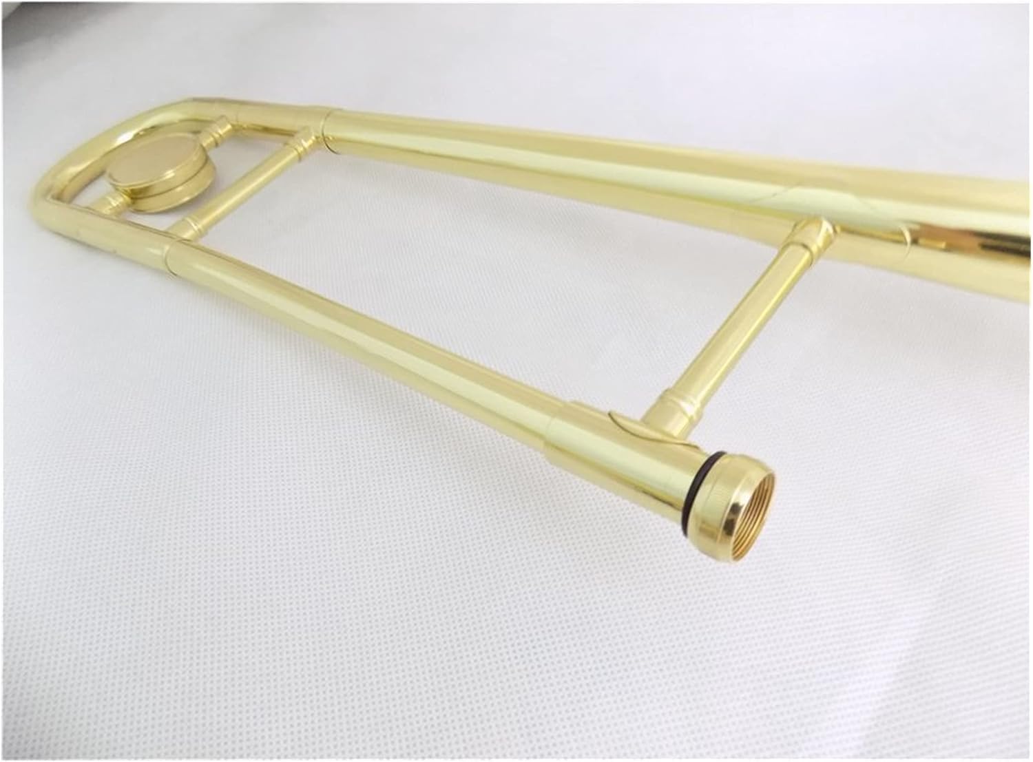 Student Trombone Bb Piston Trombone Musical Instruments B Flat Trombones Yellow Brass with Case Mouthpiece Trombone Kit