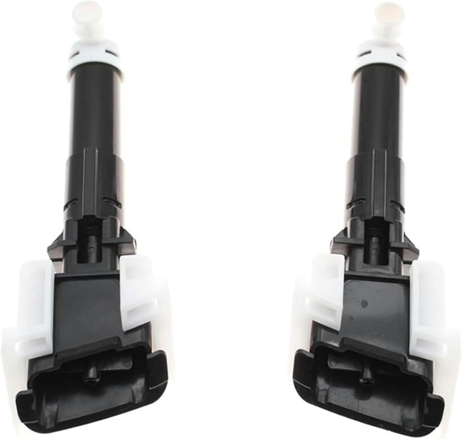 Car Headlight Washer Nozzle 2Pcs Car Headlight Washer Nozzle Head Light Cleaning Jet Pump 28641-1Mk0A 28642-1Mk0A Water Sprayer for Infiniti for Q70 2013-2017