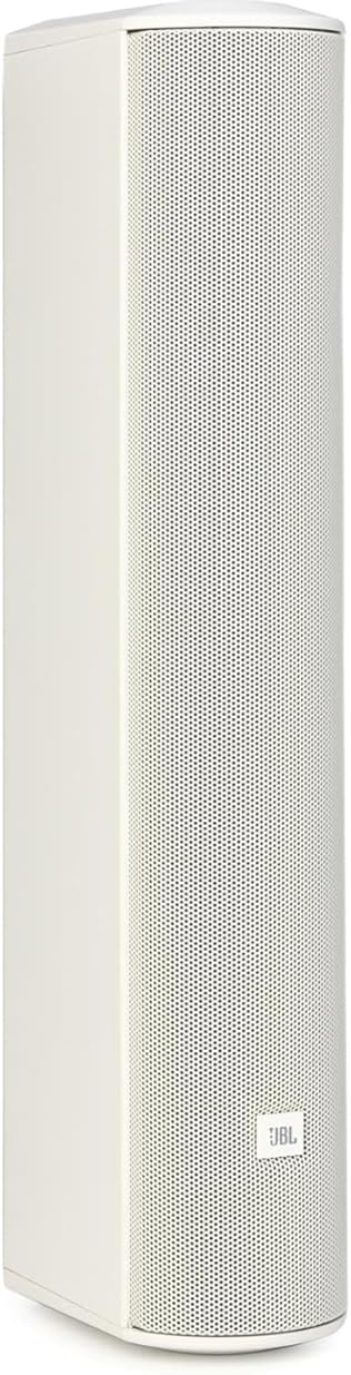 JBL Professional CBT 50LA-1-WH Compact Line Array Column Speaker with 8 2-Inch Drivers, 20-Inches Tall, White