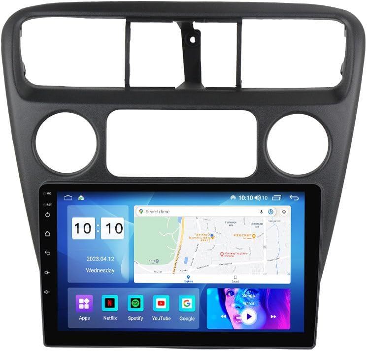 Android Car Stereo for Honda Accord 6 1998-2003,9 inch IPS Touchscreen with Upgrade Wireless CarPlay & Android Auto,WiFi/GPS,Support SWC and Subwoofer,8-Core 8G+256G