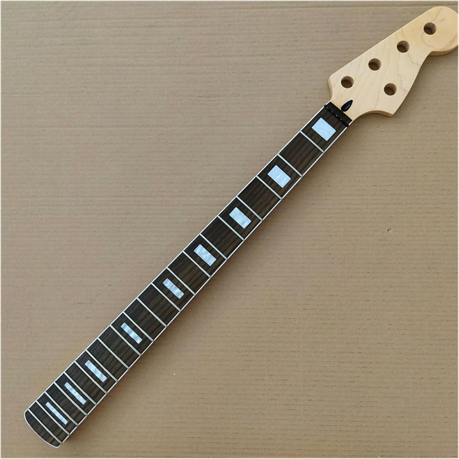 TSTS Electric Guitar Neck 20 Fret Maple 5 String Bass Neck Rosewood Fingerboard Neck Replacement Guitar ​Neck Replacement