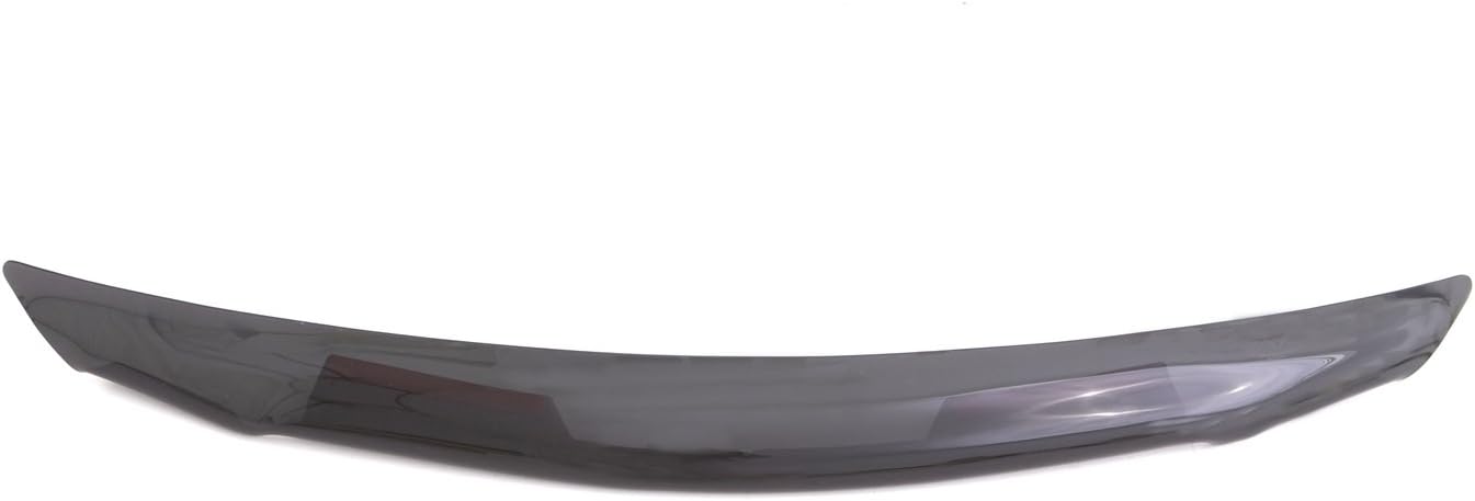 Auto Ventshade [AVS] Carflector Hood Shield / Protector | Fits 2011 - 2014 Mazda 2 | Medium Profile Bug Deflector - 1 pc., Dark Smoke | 20227