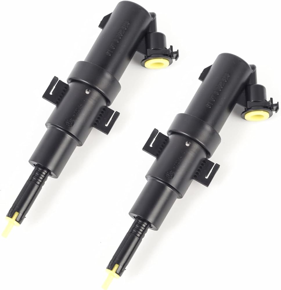 Headlight Washer Nozzle Water Sprayer Car Headlamp Cleaning Jet Head lightWasher Pump Head lamp Sprayer OEM No. 61678362823