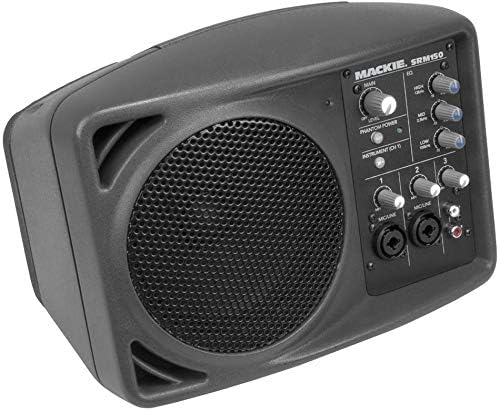 Mackie (2) SRM150 Powered Active PA Monitor Speaker + (2) Travel Bags