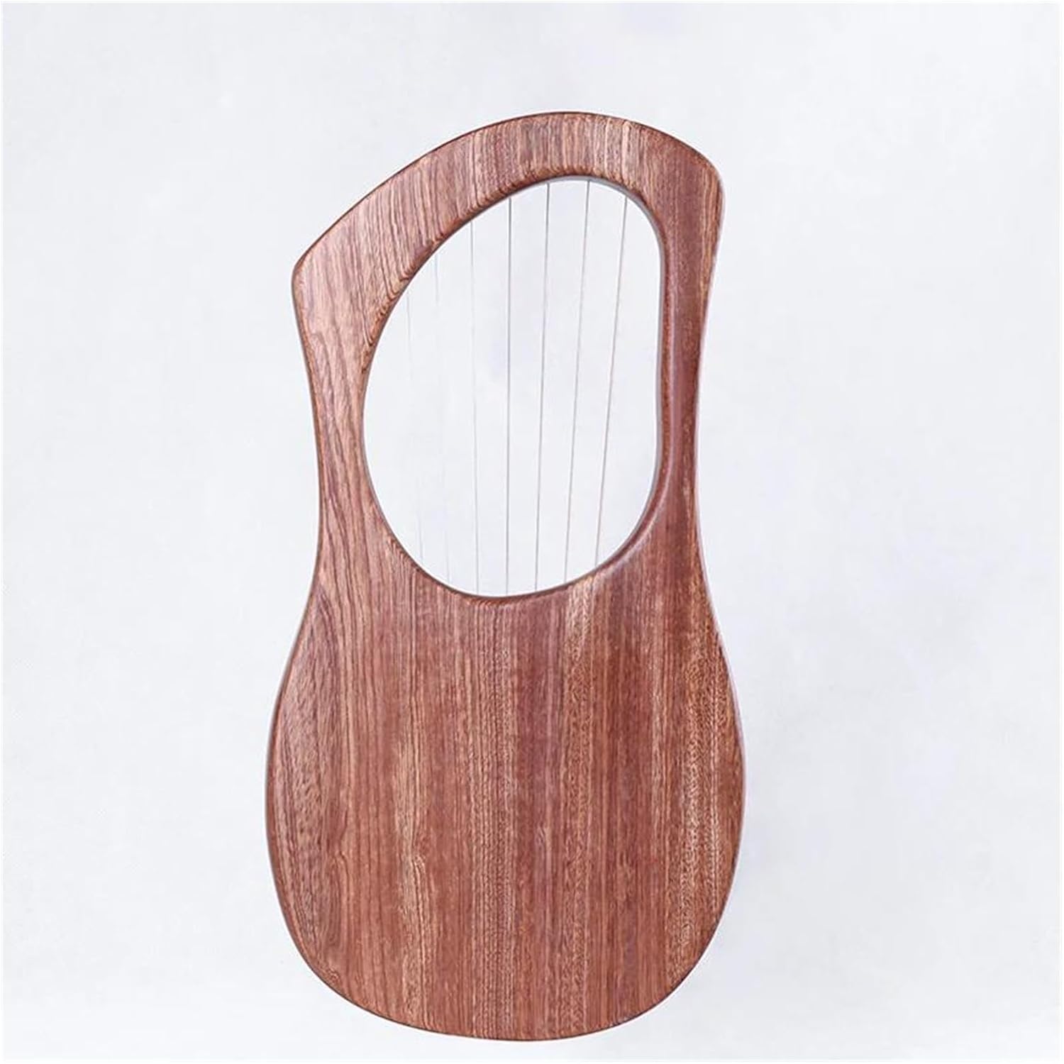 Lyre Harp Set 7-string Wooden Harp Mahogany Solid Wood Renaissance Easy To Learn And Easy To Carry