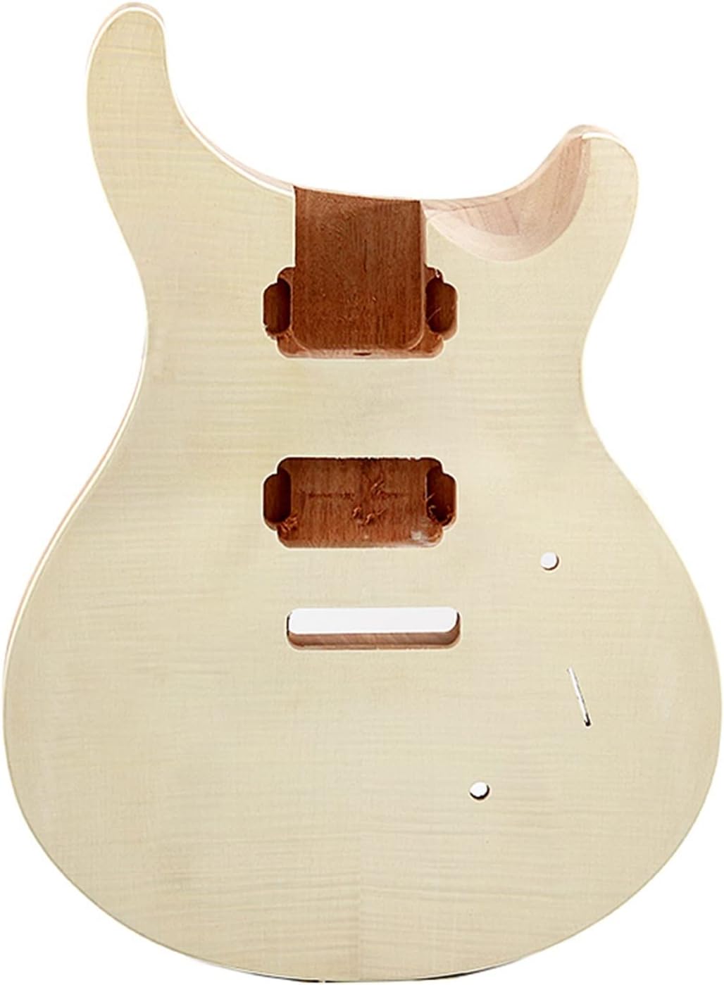Electric Guitar Construction Materials Accessories Maple Veneer Basswood Body Hard Maple Neck DIY Guitar Kit