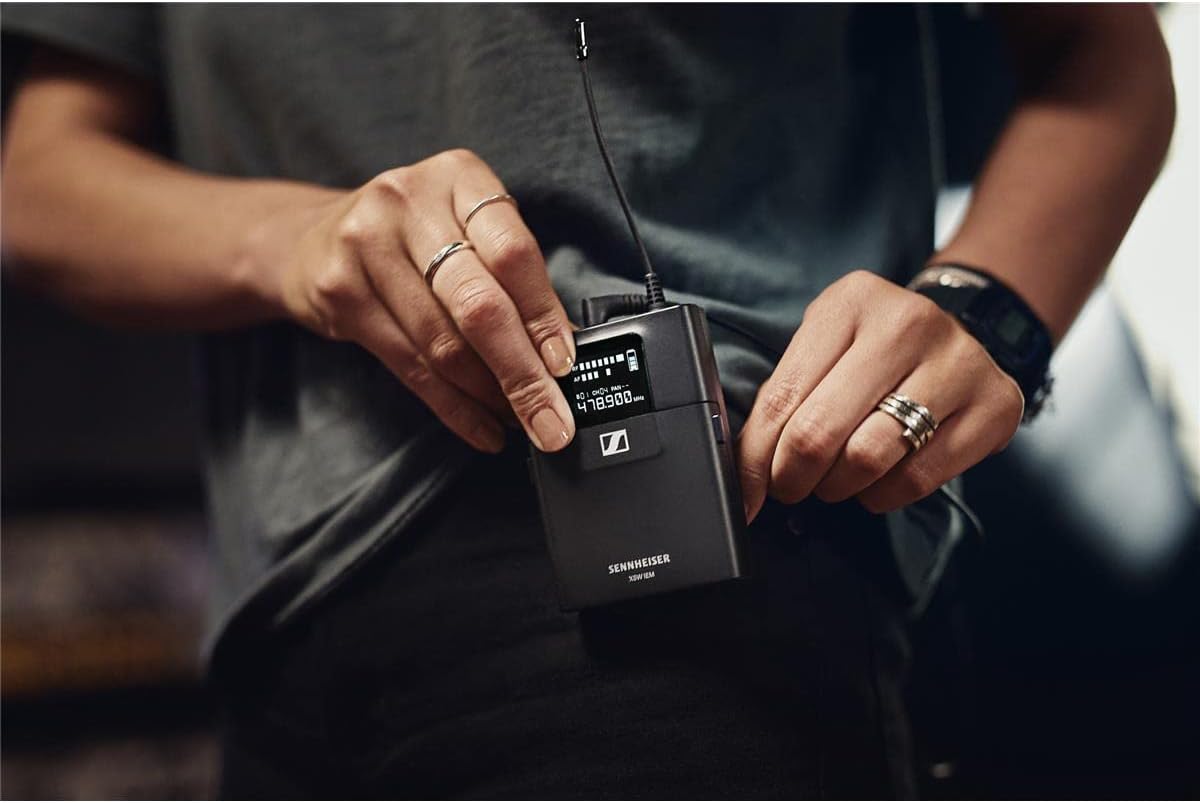 Sennheiser Pro Audio XSW IEM EK (A) - Replacement beltpack for XSW IEM System, Black (509156)