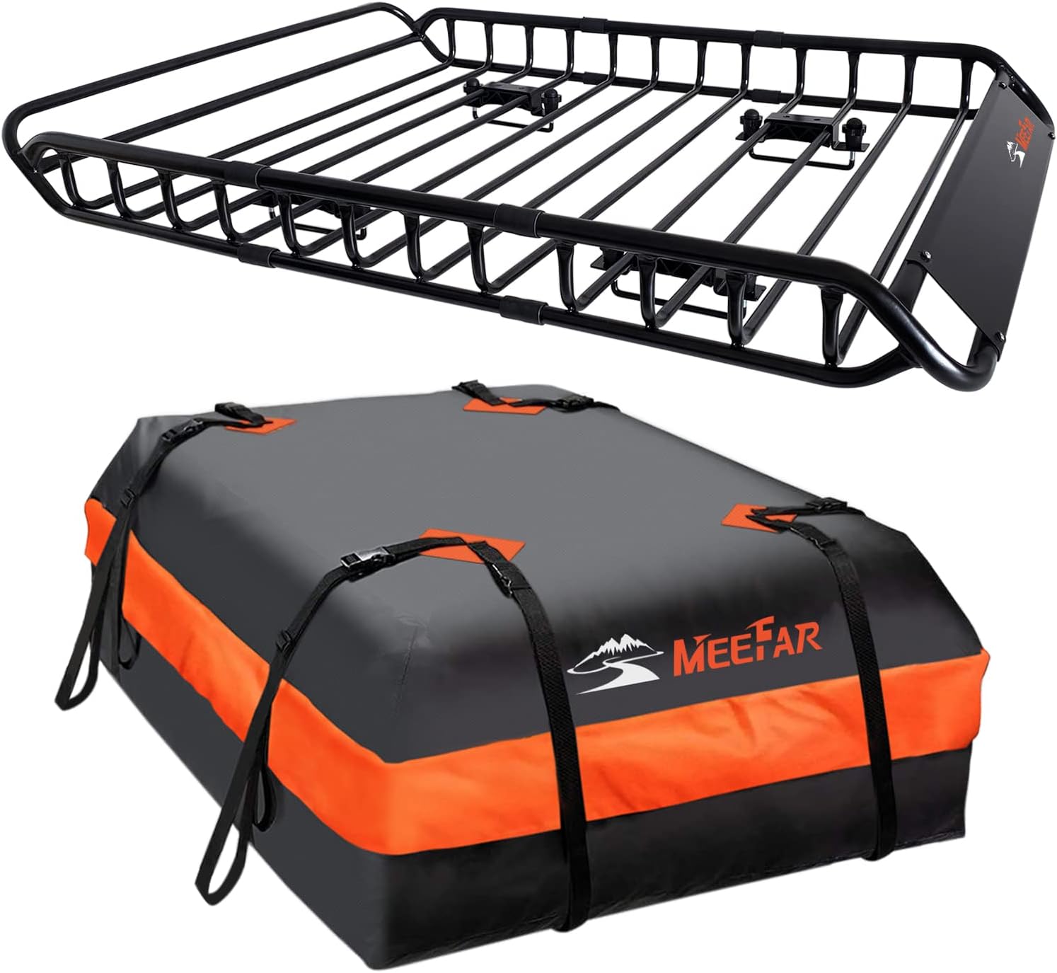 MeeFar Roof Rack Carrier Basket Universal Rooftop 51
