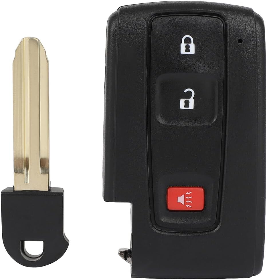 ECCPP MOZB31EG Keyless Entry Remote Car Key Fob Replacement for 2004-2009 Fit for Toyota Prius 1.5L 0 3 Buttons Pack of 2
