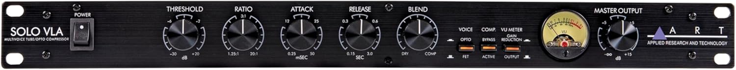 ART Solo VLA Multi-voice Tube Optical Compressor