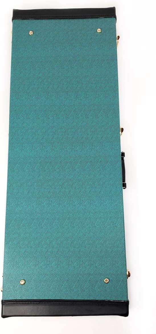 Sprite BGC-250 3/4 BLUE/TWEED SHORT SCALE BASS CASE fits FENDER MUSTANG GRETSCH G2220, Sire U5 Bass Ursa Short Scale Basses