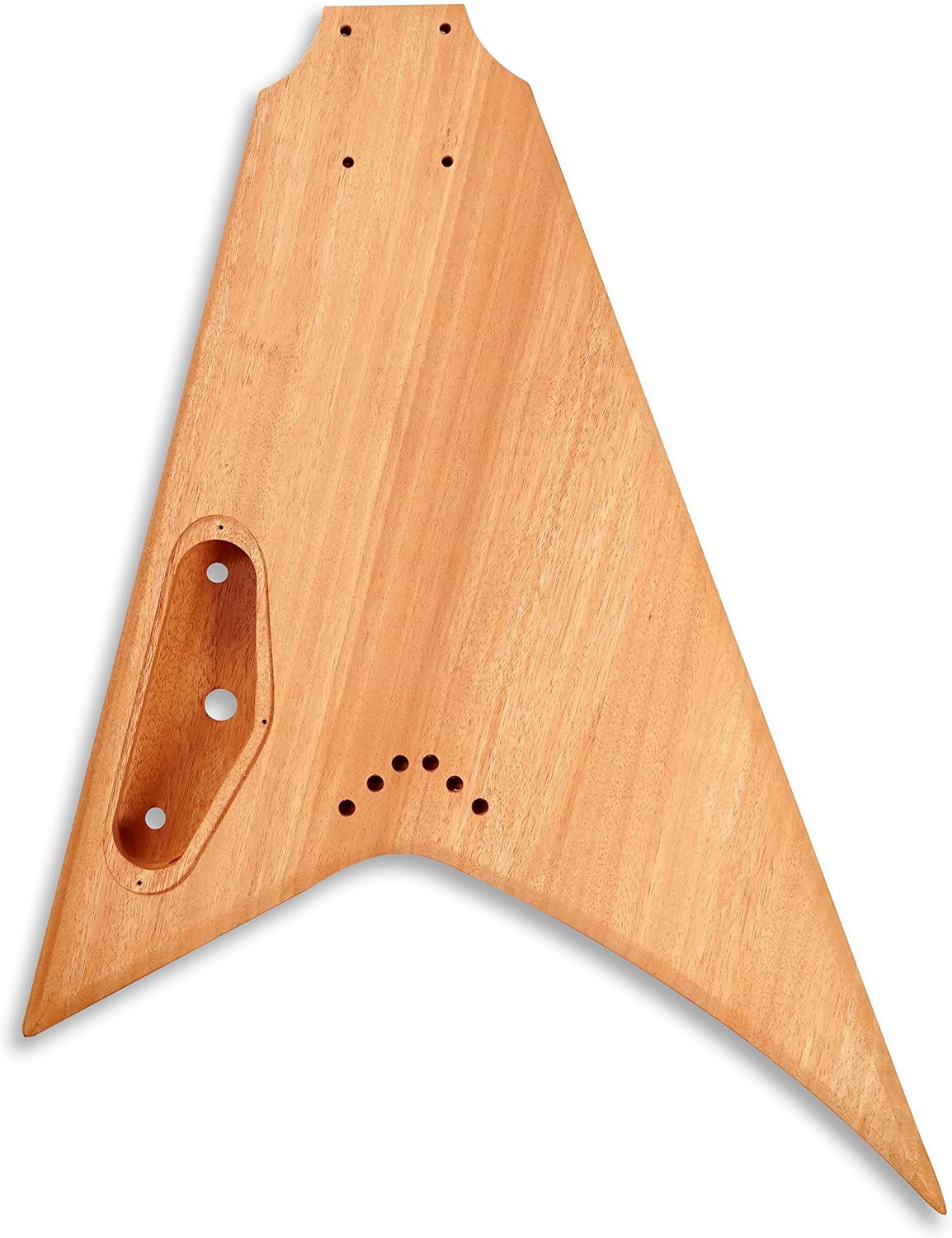 BexGears DIY SFV Electric Guitar Kits for V Electric Guitar Mahogany body Mahogany neck & composite ebony fingerboard You Build The Guitar