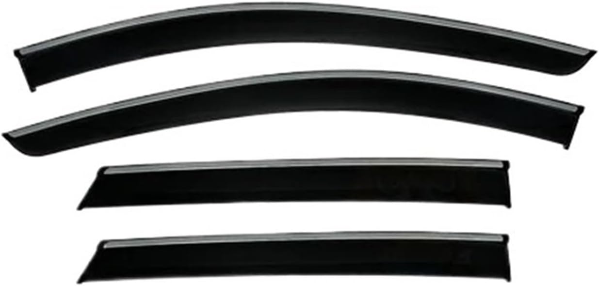 Car Hail Guards Fit for BYD Yuan Plus EV 2016+ ATTO 3 2022-2023 Window Visor Rain Guard Weather Shield Wind Guard Deflector Car(for ATTO 3)